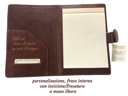 Personalizzazione con incisione/fresatura a mano libera