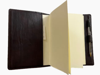 interno Quaderno diario rivestito in cuoio